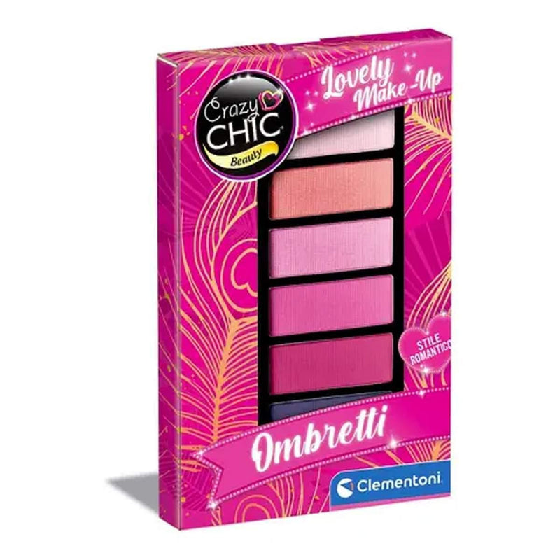 Clementoni Crazy Chic Palette Ombretti Multicolore