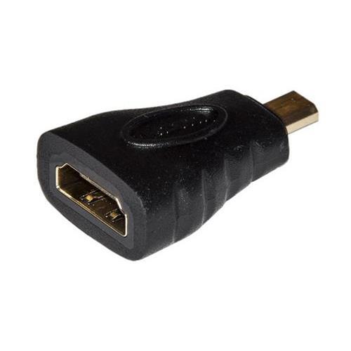 Adattatore Micro HDMI D maschio > 19 pin HDMI A femmina