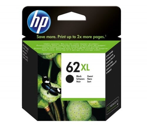 Cartuccia originale HP 62XL - per stampanti Hp Envy - Alta capacità - Nera