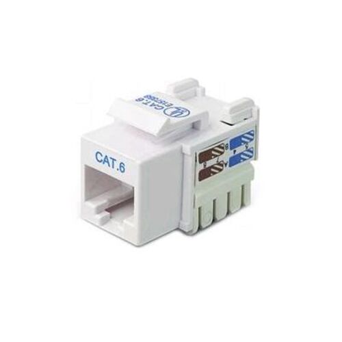 Frutto Keystone RJ45 UTP CAT. 6 - Bianco