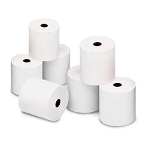Carta in rotoli per Pos - rotolo carta termica Omologata 57x35 - confezione da 10 rotoli