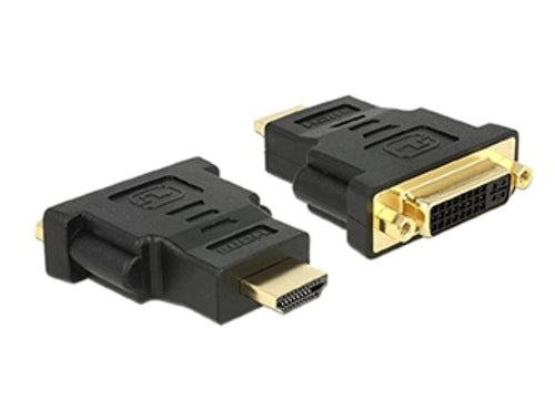 Adattatore Spina HDMI (19PIN) - Presa DVI-D Dual Link (24+5) - Contatti dorati