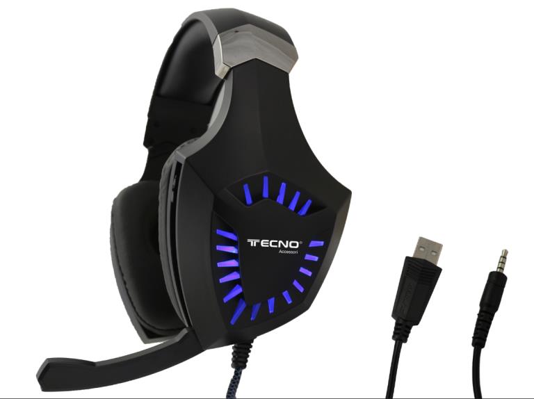 CUFFIE MICROFONO TC-K10 STEREO RGB GAMING