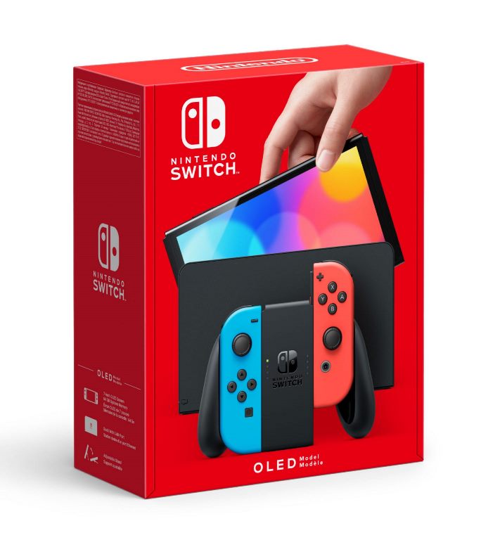CONSOLE SWITCH OLED 7" 64GB ROSSO/BLU (SWICONIN0044)