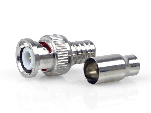 CONNETTORE BNC A CRIMPARE PER CAVI RG59 (CV-AD-018)