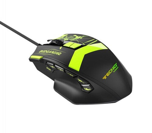 Mouse Gaming Tecno TC-PGM830 USB - fino a 7200DPI - RGB - 12 Tasti programmabili