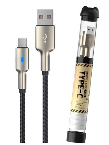 Cavo Dati e Ricarica Usb A - Tipo-C in lega di zinco ricambio per espositore - NON COMPATIBILE CON IPHONE 15