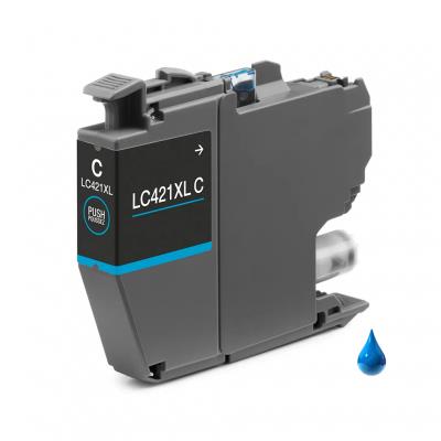 CARTUCCIA COMPATIBILE BROTHER LC421XL CYAN CIANO