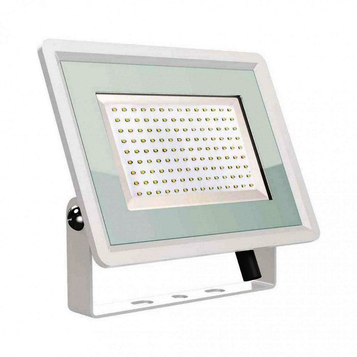 Faro Led V-Tac VT-49204 - 200w - Ip65 - Bianco Naturale - Alluminio Bianco - Professionale - Smd