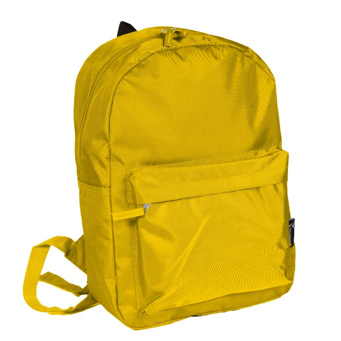 BORSA ZAINO CLASSIC STYLE MEDIUM (32x15x42 CM) GIALLO (TM-8105-YE)