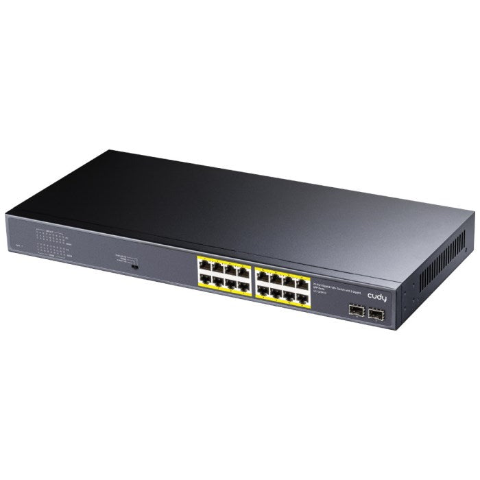 Switch di rete Cudy GS1020PS2 - Gigabit PoE+ 16 Porte con 2 slot SFP Gigabit