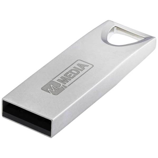 Memoria Pendrive MyMEDIA Alu - 16 Gb - USB 2.0 - Colore Silver