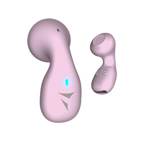 Cuffia auricolare Wireless Techmade TM-724-WH - SINGOLA - senza filo - Auricolari in-ear senza fili Bluetooth - Pink Rosa