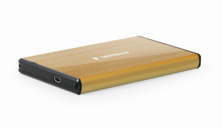 BOX ESTERNO PER HD 2,5" SATA USB 3.0 (EE2-U3S-3-GL) ALLUMINIO GOLD