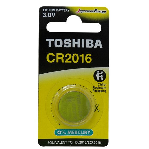 Batteria Pila Toshiba Cr2016 - Litio - 3.0v
