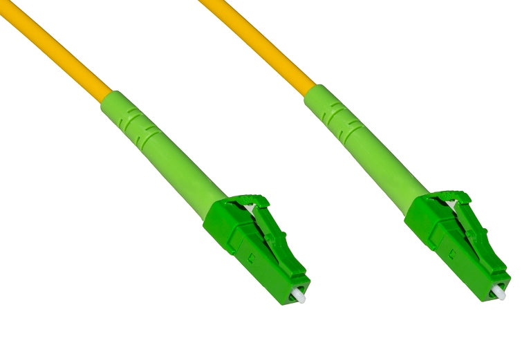 Cavo fibra ottica apc lc a apc lc - singlemode simplex - 5 mt