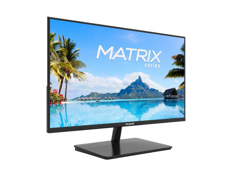 Monitor Yashi Matrix YZ2470 - Display 24 pollici (23.8") VA LED - 16:9 - 1920x1080 Full-HD - Multimediale 2.0W x2 - 120Hz - 300 cd/m2 - 1 ms (OD) - Vga, HDMI - Vesa - Nero