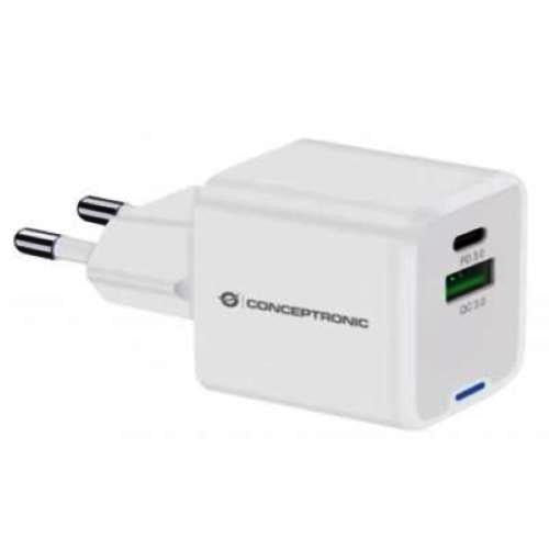 CARICABATTERIE 20W - PORTA USB-A/C FAST CHARGE (ALTHEA15W)