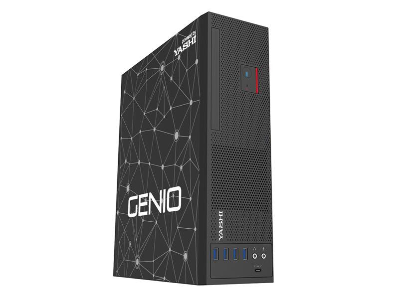 Personal Computer Yashi GENIO 8L Small Form Factor - Cpu Intel Core i5-13420H - Ram 16 Gb - Hd 512 Gb Nvme SSD - Usb 3.0 / Usb 2.0 - Windows 11 Pro - Nero
