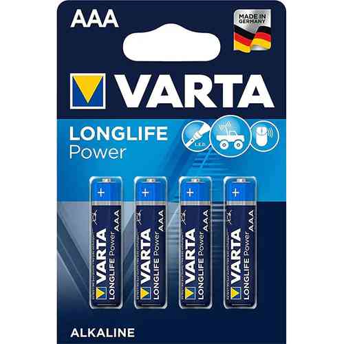 BATTERIE MINISTILO LONGLIFE POWER AAA CONF.4 PZ