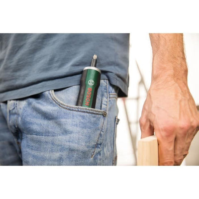 Cacciavite a batteria BOSCH PushDrive - Batteria agli ioni di litio