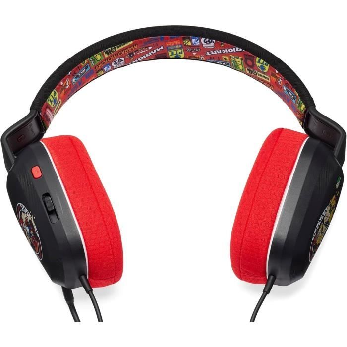 Cuffie stereo cablate - POWER A - Nintendo Switch - Mario Kart