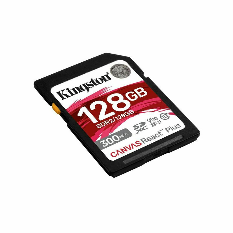 Scheda Di Memoria Micro SD con Adattatore Kingston SDR2/128GB 128 GB SDXC UHS-II 8K Ultra HD