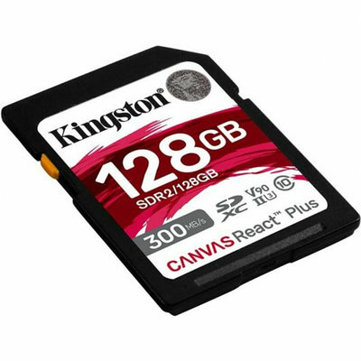 Scheda Di Memoria Micro SD con Adattatore Kingston SDR2/128GB 128 GB SDXC UHS-II 8K Ultra HD