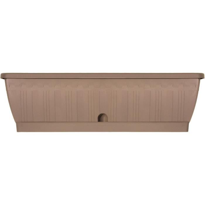 Jardiniere - GARDEN ID Terraflor - Tortora 60 cm - Durabilità - Riserva d&