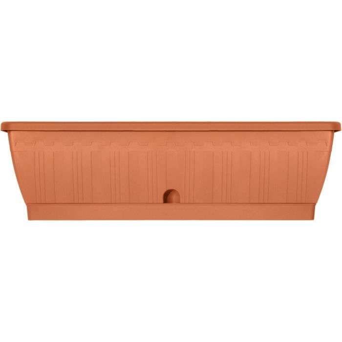 Jardiniere - GARDEN ID Terraflor - Terra 60 cm - Durabilità - Riserva d&