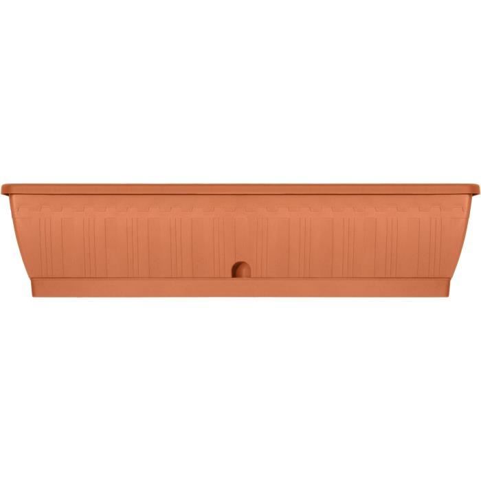 Jardiniere - GARDEN ID Terraflor - Terra 80 cm - Durabilità - Riserva d&