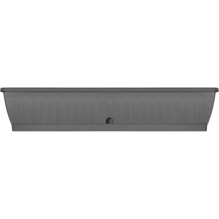 Jardiniere - GARDEN ID Terraflor - Antracite 100 cm - Durabilità - Riserva d&