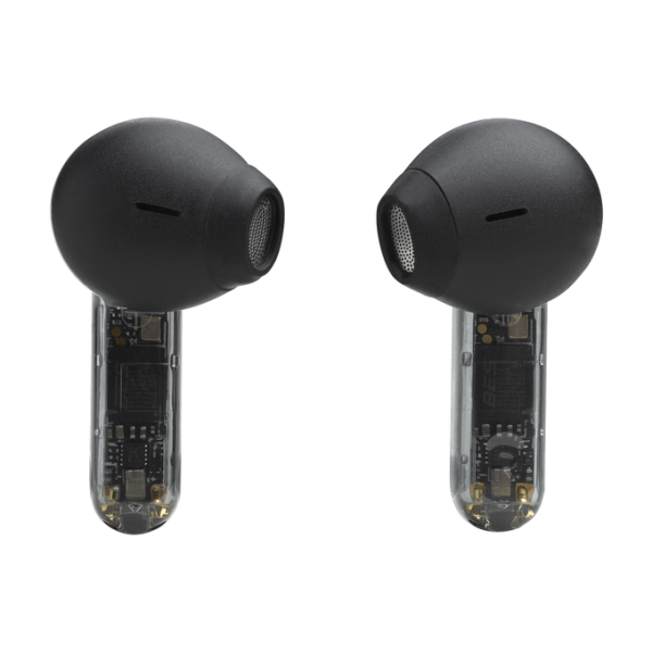 Cuffia Auricolare True Wireless Jbl Tune Flex Ghost Edition - Senza Filo Con Box Di Ricarica - Auricolari IN-Ear Senza Fili Bluetooth - Colore Nero