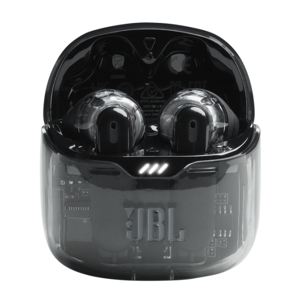 Cuffia auricolare True Wireless Jbl Tune Flex Ghost Edition - senza filo con box di ricarica - Auricolari in-ear senza fili Bluetooth - Colore Nero