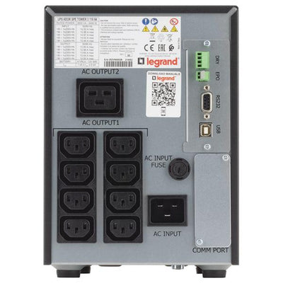 LEGRAND KEOR SPE 3000VA (311064) - UPS LINE INTERACTIVE SINUSOIDALE - 8 PRESE IEC - AUTONOMIA 7 MINUTI