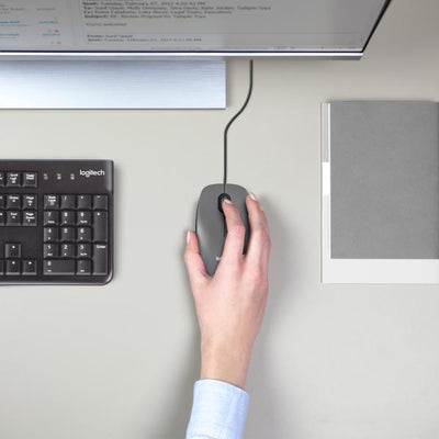 Mouse Logitech M100 - Ottico - Usb - 1000Dpi - Black Nero