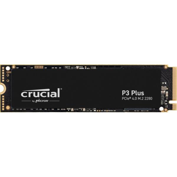 Crucial P3 Plus 500 GB M.2 PCI Express 4.0 NVMe 3D NAND (CRUCIAL 500 GB SSD Crucial P3 Plus 3D NVMe PCIe M.2 [CT500P)