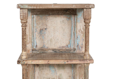 Biscottini Etagere in legno massiccio riciclato finitura anticata Shabby realizzato