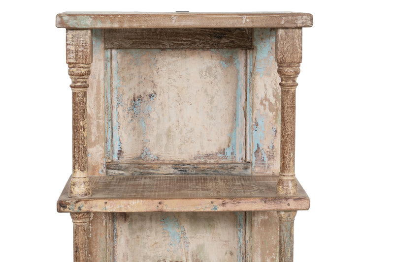 Biscottini Etagere in legno massiccio riciclato finitura anticata Shabby realizzato