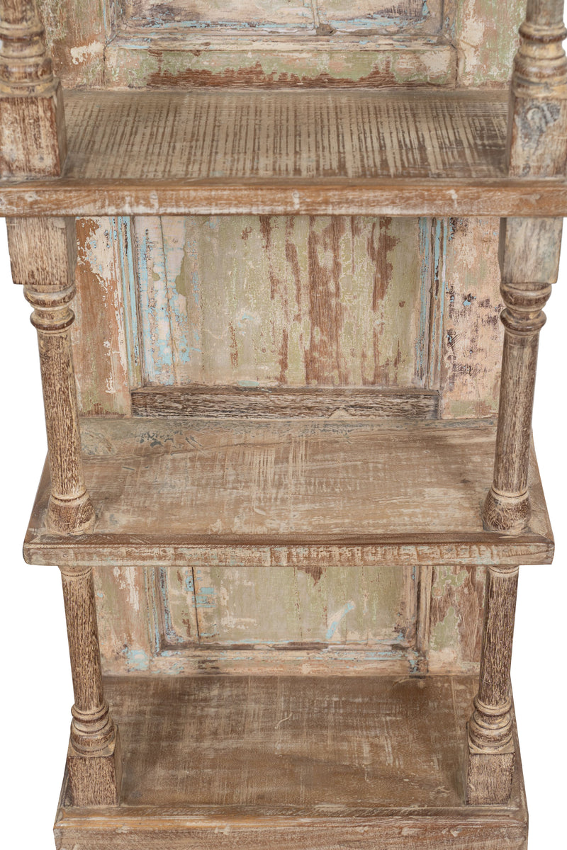 Biscottini Etagere in legno massiccio riciclato finitura anticata Shabby realizzato