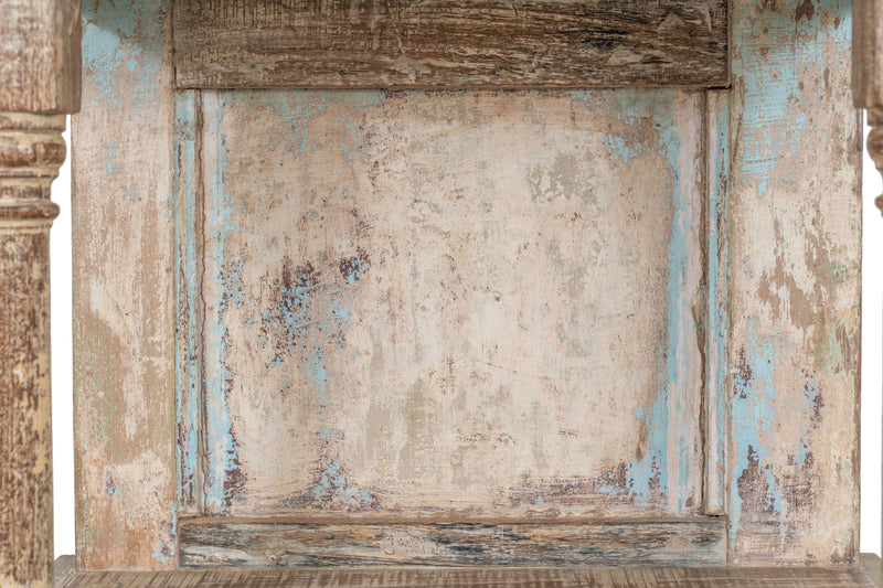 Biscottini Etagere in legno massiccio riciclato finitura anticata Shabby realizzato