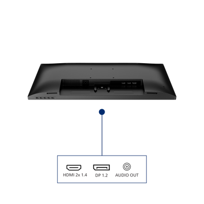 PHILIPS MONITOR 27 LED VA 16:9 2K QHD 4MS 250CDM, DP/HDMI, MULTIMEDIALE