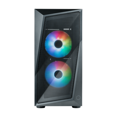 Cooler Master Case Micro Atx Mid Tower CMP 320 Argb Tempered Glass Desktop Argb