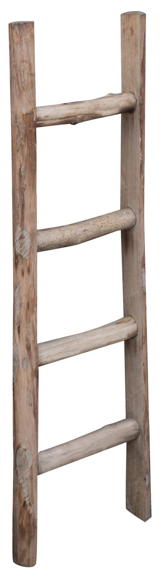 Biscottini Scala in legno finitura naturale anticata L28xPR7xH100 cm dimensioni Riproduce