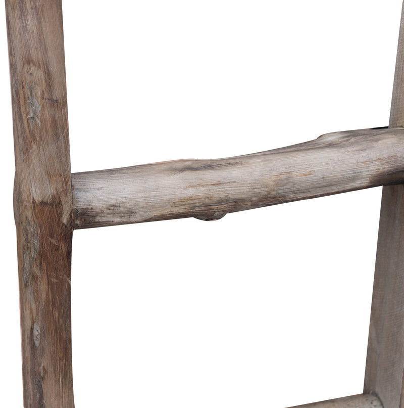 Biscottini Scala in legno finitura naturale anticata L28xPR7xH100 cm dimensioni Riproduce