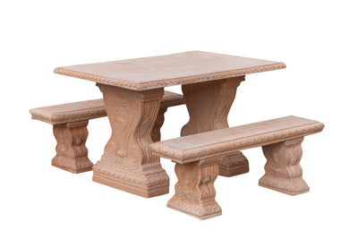 Biscottini Tavolo in Terracotta 100% Made in Italy interamente Lavorato a Mano realizzato