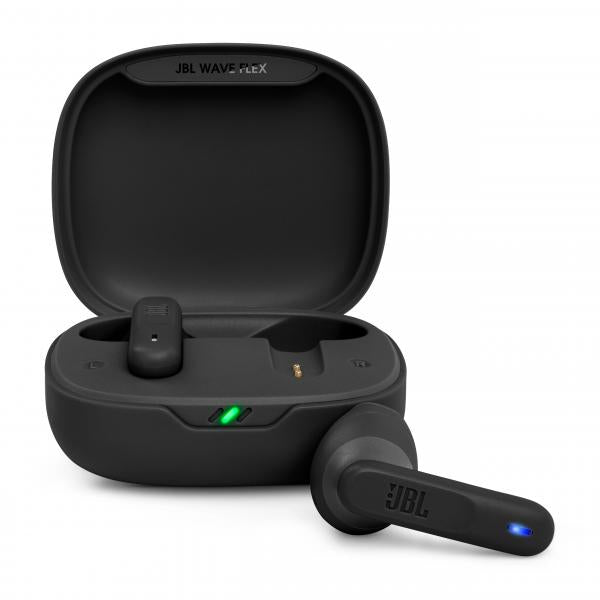 Cuffia auricolare Jbl Wave Flex - senza filo con box di ricarica - Auricolari in-ear senza fili Bluetooth - Colore Nero