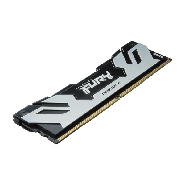 Kingston Technology FURY 16GB 6400MT/s DDR5 CL32 DIMM Renegade Silver (Kingston FURY Renegade 16GB DDR5 6400M)