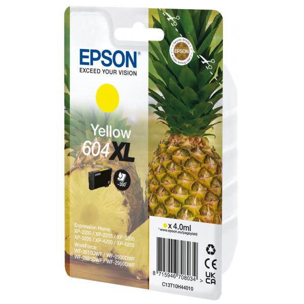 EPSON 604XL YELLOW (C13T10H44020) - CARTUCCIA ORIGINALE AD ALTA EFFICIENZA