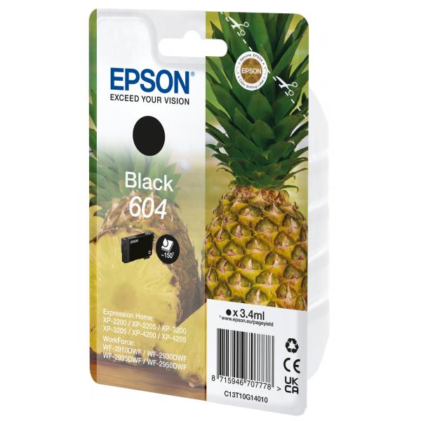 CARTUCCIA EPSON T604 ANANAS NERO ORIGINA